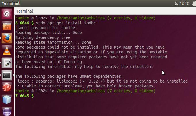 Installer Odbc Sous Ubuntu Linux